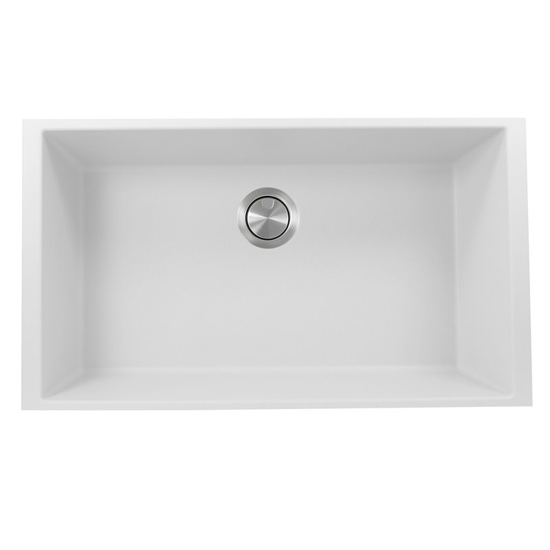 Nantucket Sinks Plymouth 33" L x 19" W Undermount Kitchen Sink Perigold